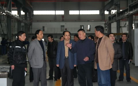 杭(hang)州市臨(lín)安市領(lǐng)導來公(gong)司調研(yán)