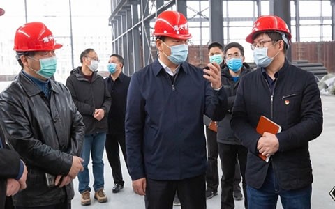 浦江縣委書(shu)記程天雲調研杭(hang)機浦江建設項目(mù)複工情況