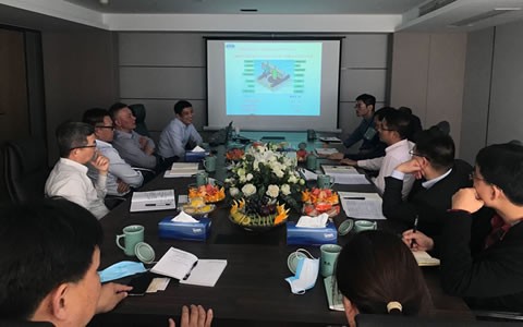 浙(zhè)江省首批(pī)重點産業(yè)鏈分組領(ling)導調研我(wo)司