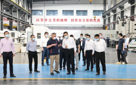 浙江(jiāng)省副省(sheng)長盧山(shān)調研杭(háng)機股份(fen)